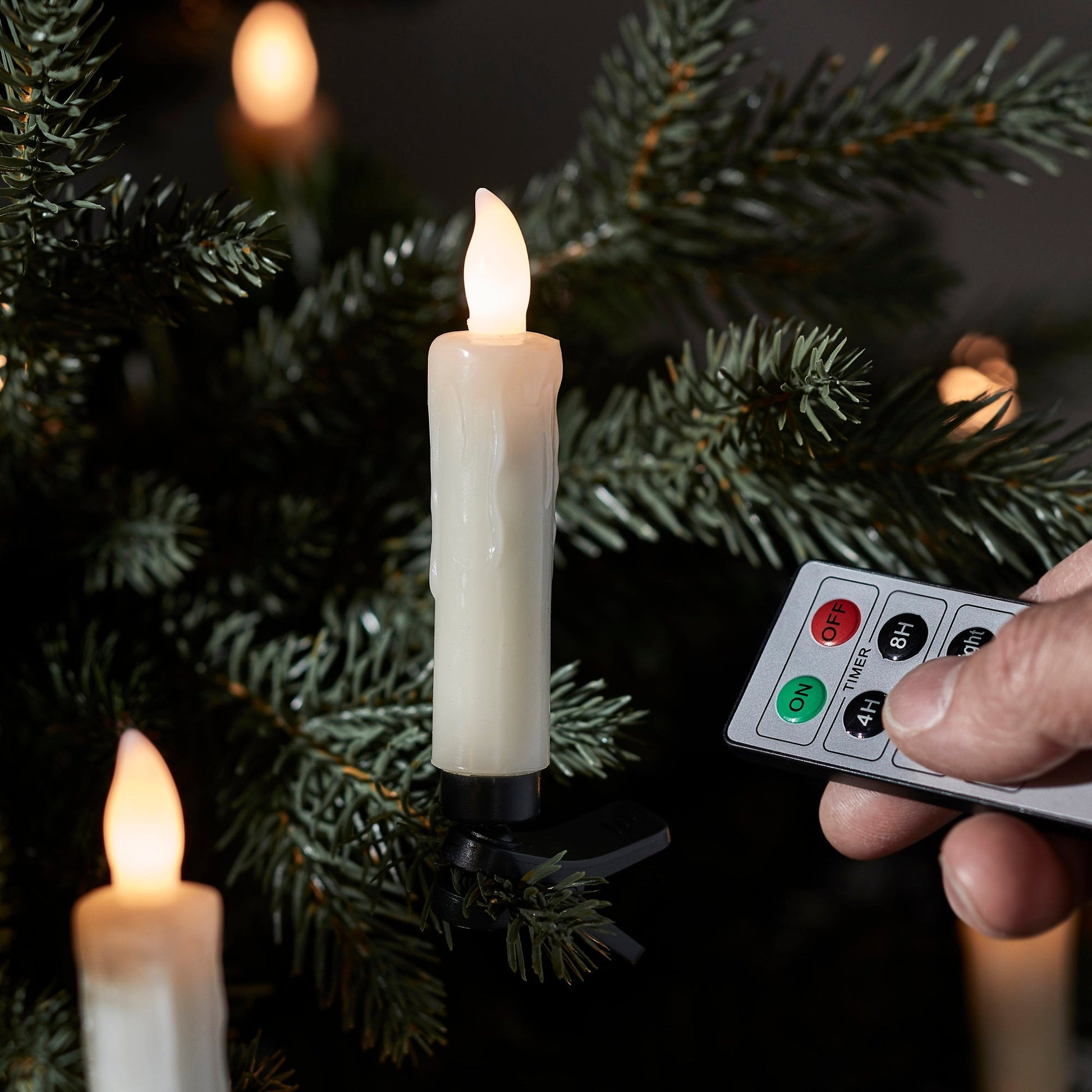 GlowFlame - LED-Teelichter für die Feriendekoration