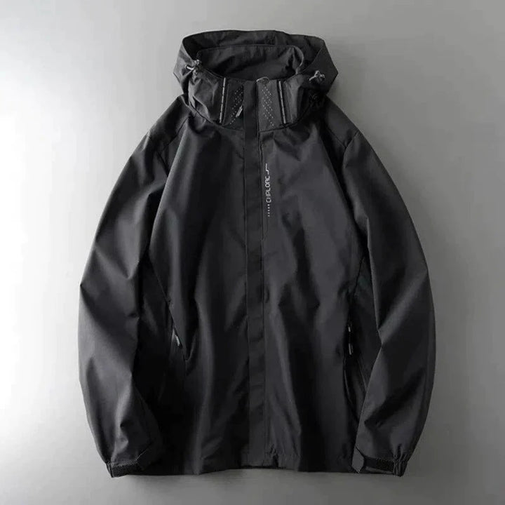 Landon wasserdichte Jacke mit Reißverschluss