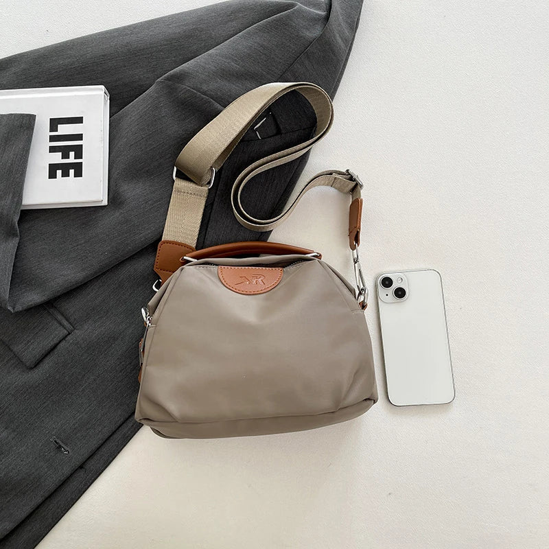 Gry - Einfache Schulter-Crossbody-Tasche in mehreren Schichten