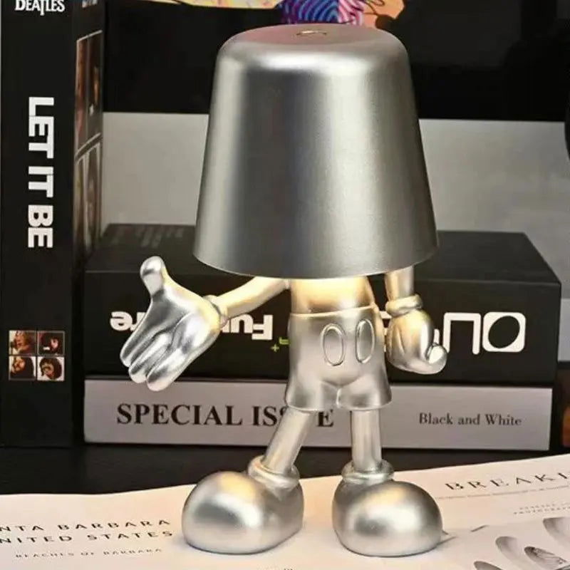 LumaTouch Drahtlose Touch Tischlampe – Elegante & Verstellbare Beleuchtung