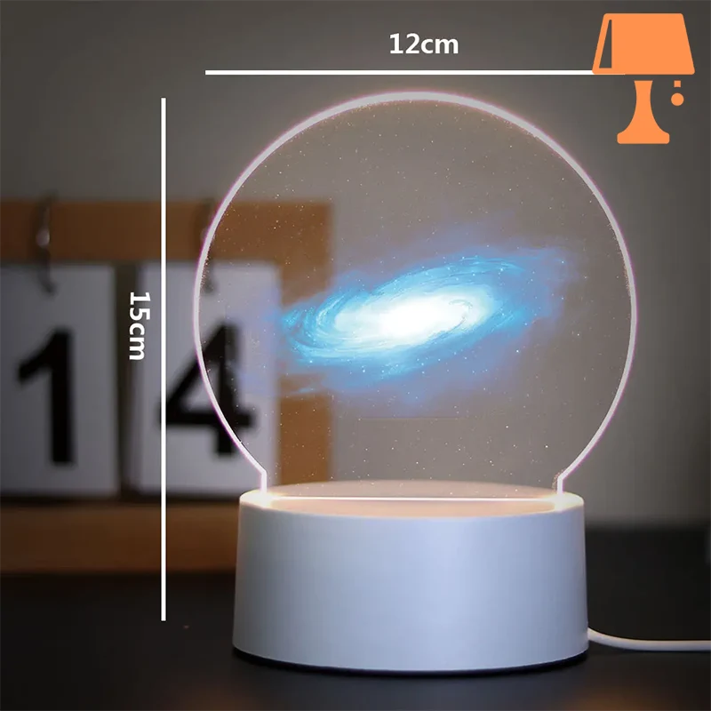 CosmoGlow Galaxy Lampe – Magische Kosmische Lichteffekte für Ihr Zuhause