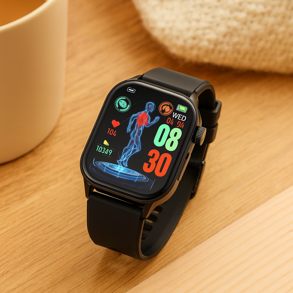 Lumivex | VitalEdge Fitness-Smartwatch mit EKG-Gesundheitstracking