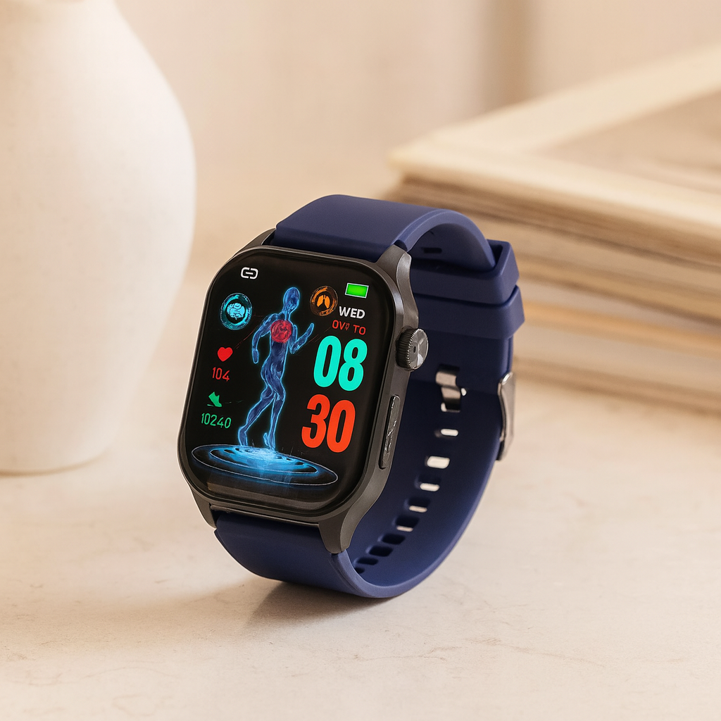 Lumivex | VitalEdge Fitness-Smartwatch mit EKG-Gesundheitstracking