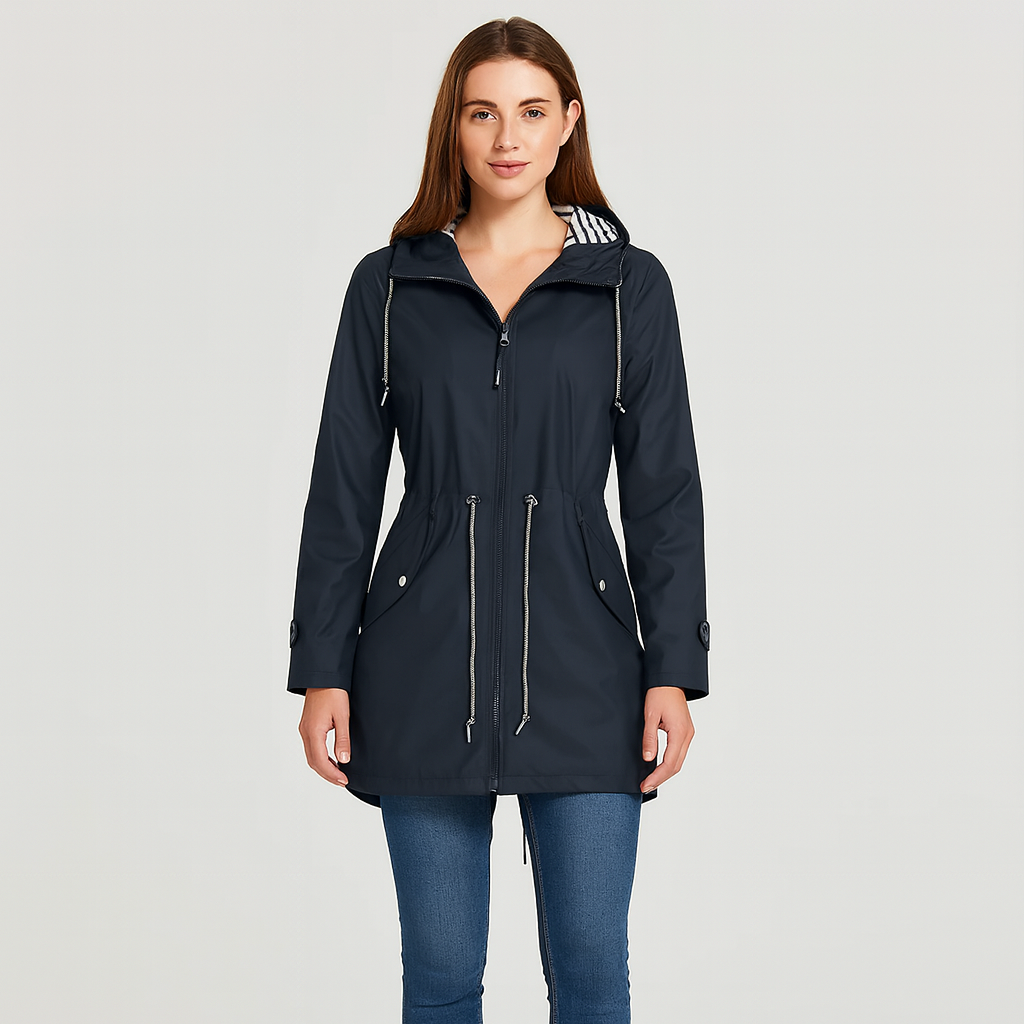 Lunaria | Wasserdichte Jacke mit Kapuze