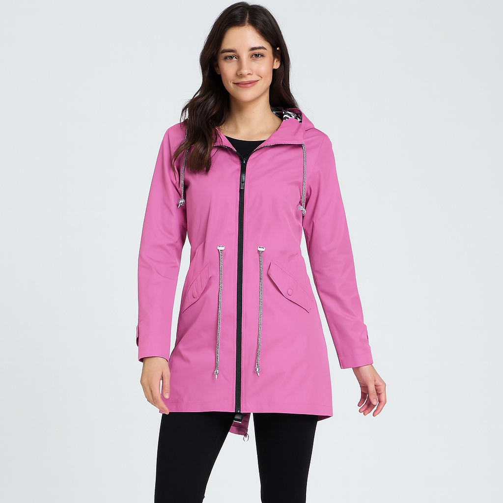 Lunaria | Wasserdichte Jacke mit Kapuze