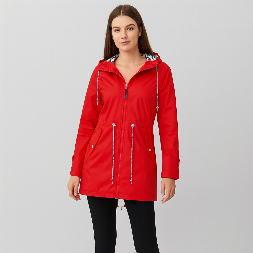 Lunaria | Wasserdichte Jacke mit Kapuze