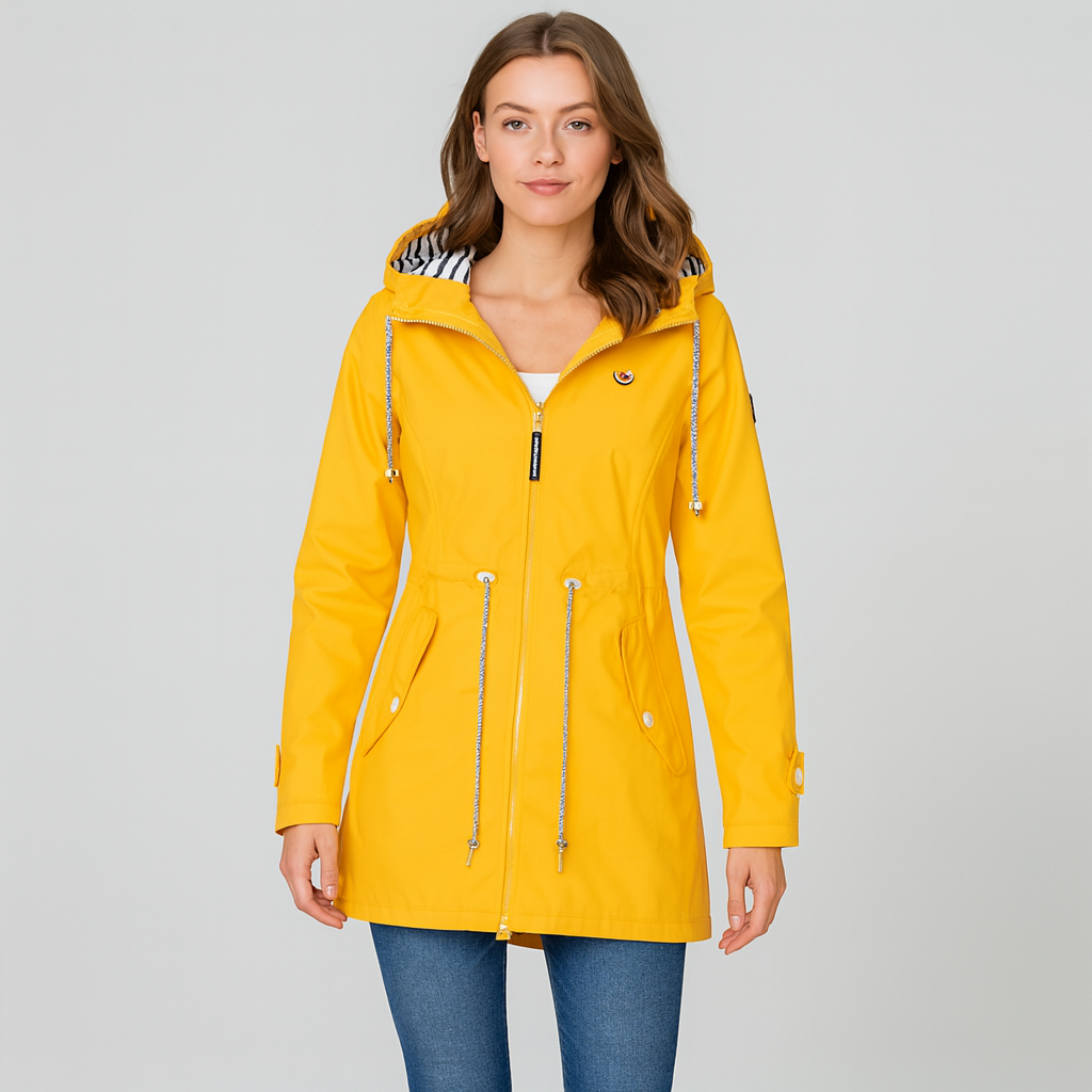 Lunaria | Wasserdichte Jacke mit Kapuze