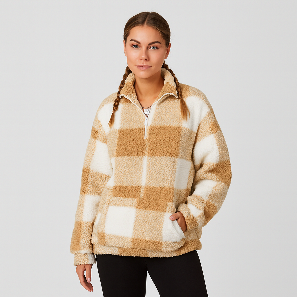 Marlis | Stilvoller Reißverschluss-Pullover