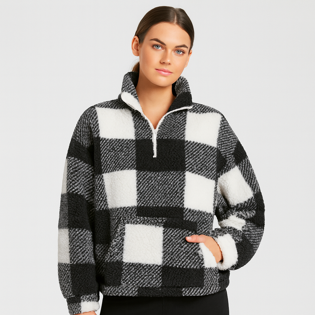 Marlis | Stilvoller Reißverschluss-Pullover