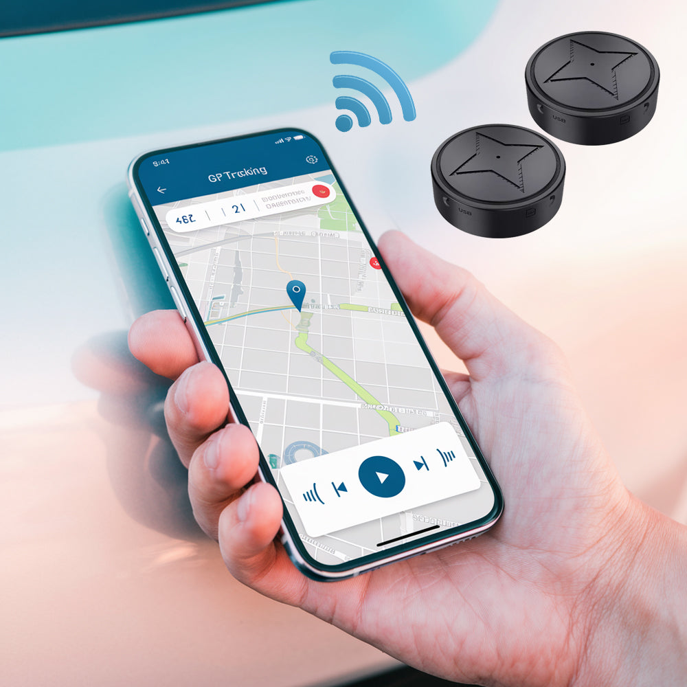 TrackMaster | Kompakter Magnetischer GPS-Tracker mit Langfristiger Batterielebensdauer