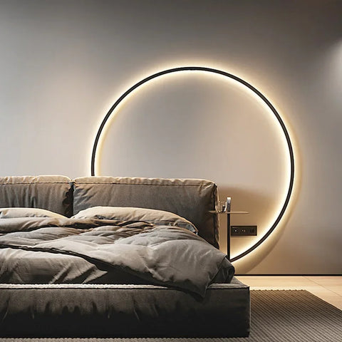Glow elegante und schlichte runde Wandleuchte