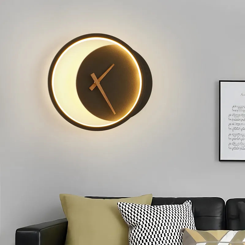 TimeGlow - Modernes LED-Wanduhr mit LED-Beleuchtung