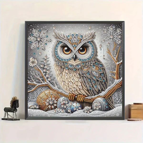 LumiOwl – Strahlende Eule Diamant Malset Kit