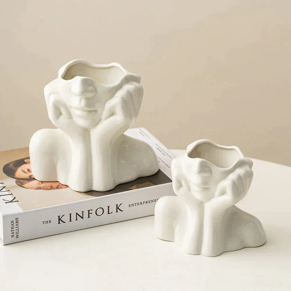 ClayLuxe Keramikvasen – Minimalistisches Design für ein stilvolles Zuhause
