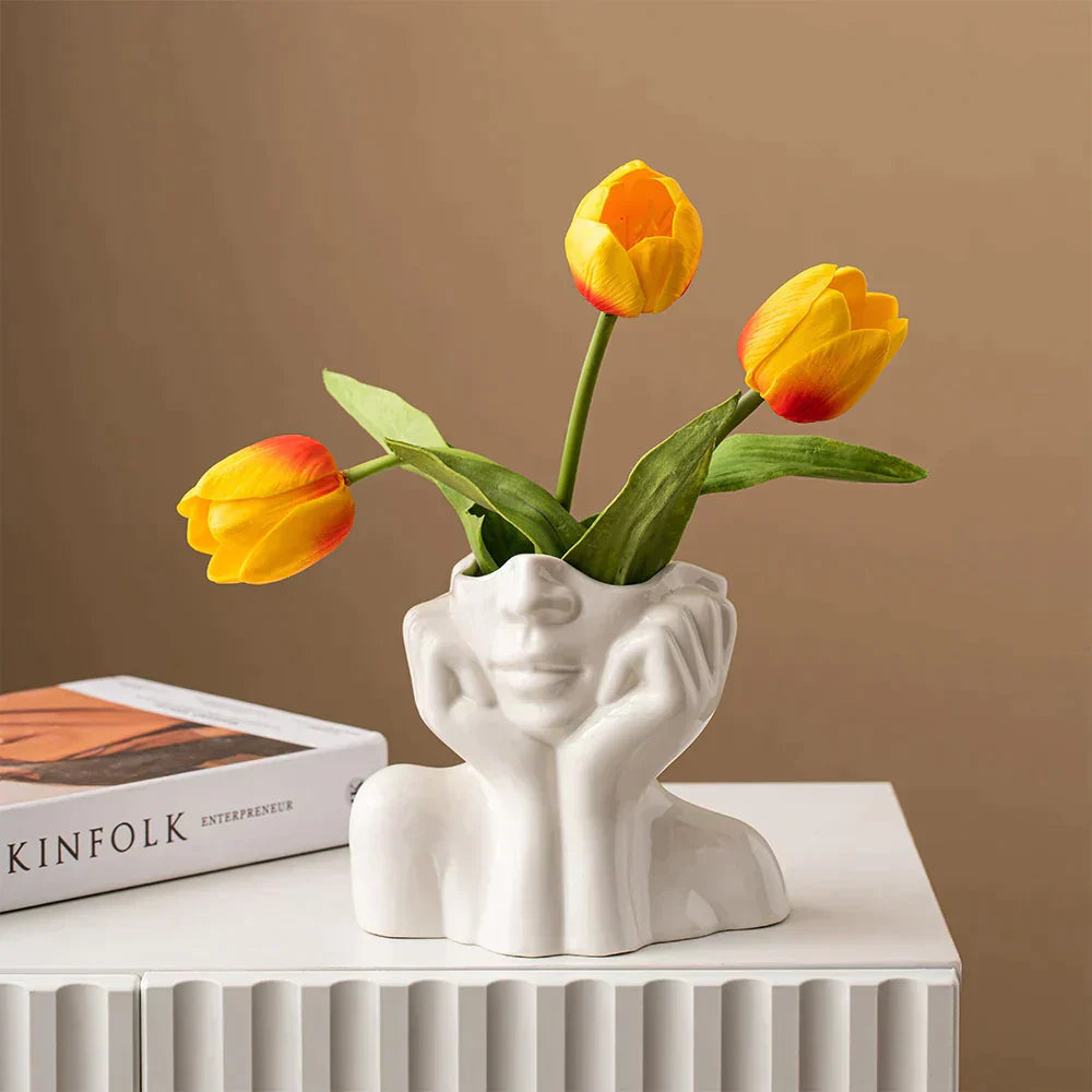 ClayLuxe Keramikvasen – Minimalistisches Design für ein stilvolles Zuhause