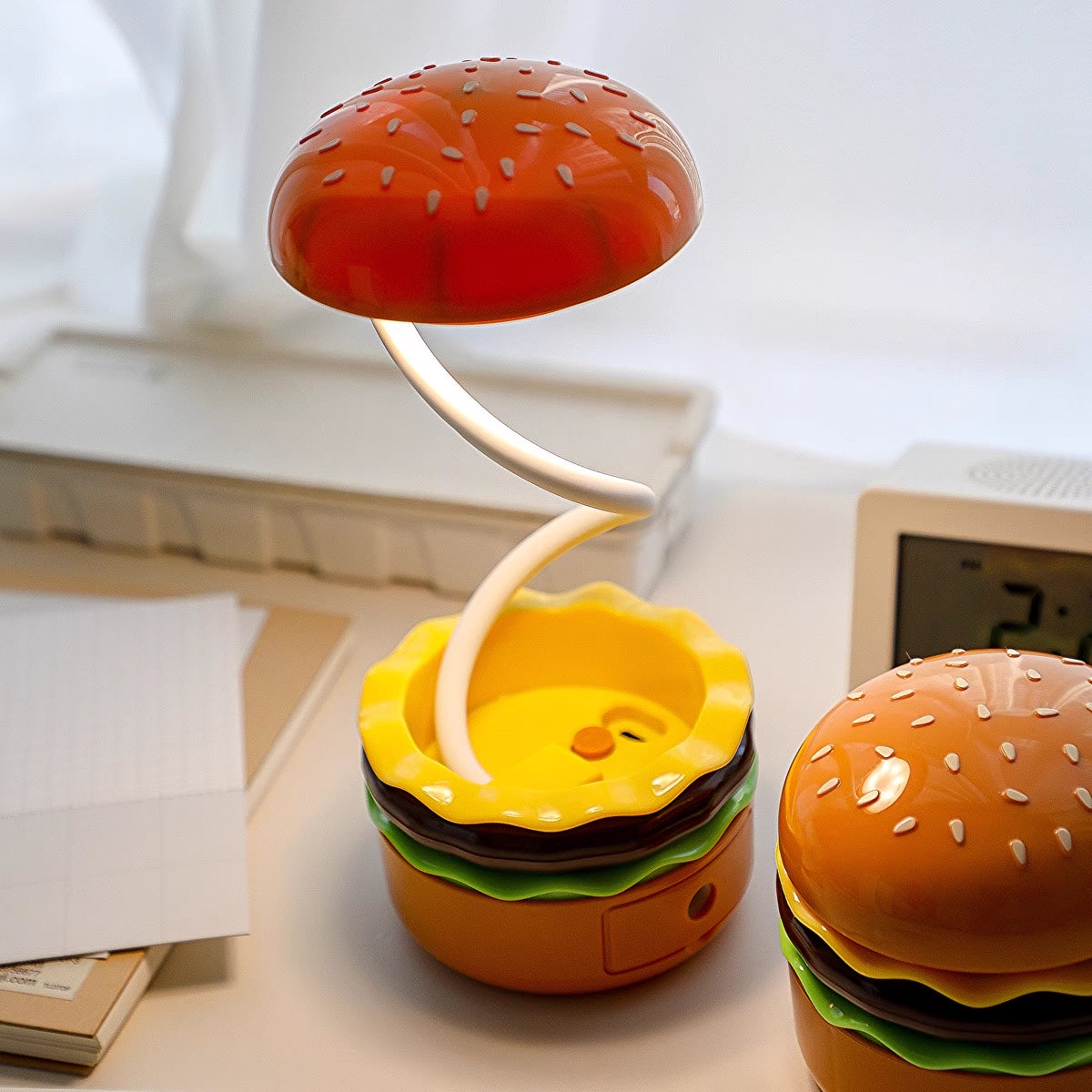 GlowBurger - Lustige und originelle hamburgerförmige Lampe