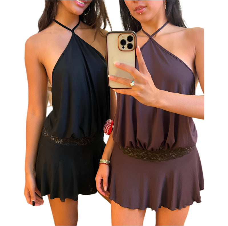 Kaia - Lässiges Minikleid mit Spaghettiträgern