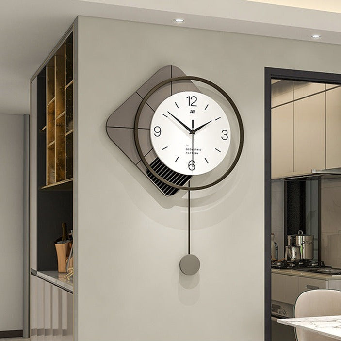 TimeSwing - Moderne geometrische Pendeluhr