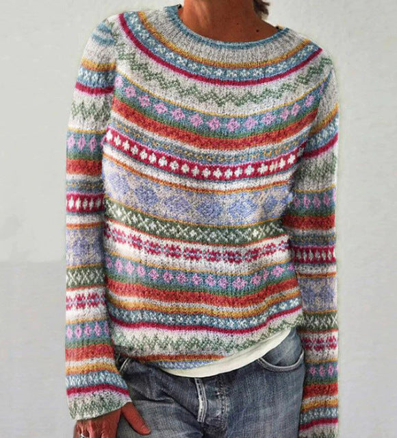 Isla Strickpullover - Hyggelige Eleganz mit einem stilvollen Touch