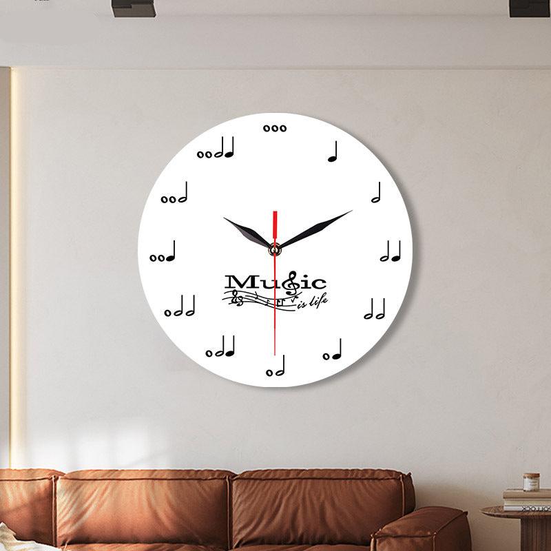 SymphonyStyle - Musiknoten Wanduhr
