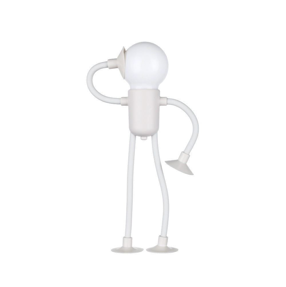 LumiFlex verstellbare Schreibtischlampe mit Saugnapfbasis