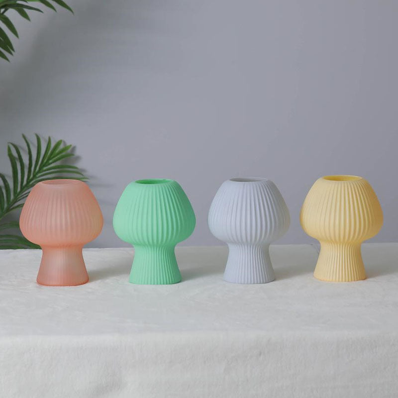 LumiMuse Vintage Glasbettlampe – Verstellbare LED-Nachttischbeleuchtung