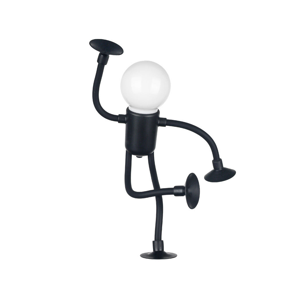 LumiFlex verstellbare Schreibtischlampe mit Saugnapfbasis