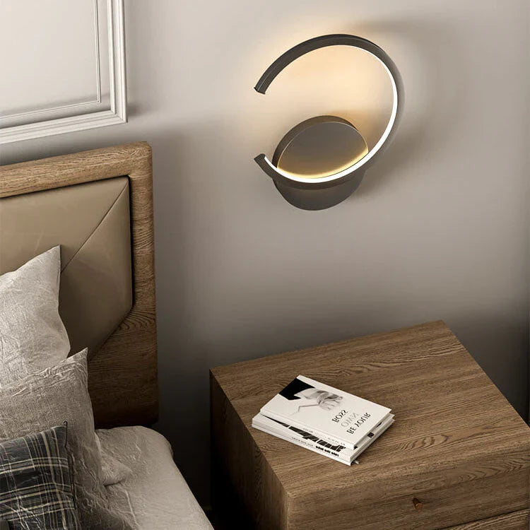 Runde LED-Wandleuchte