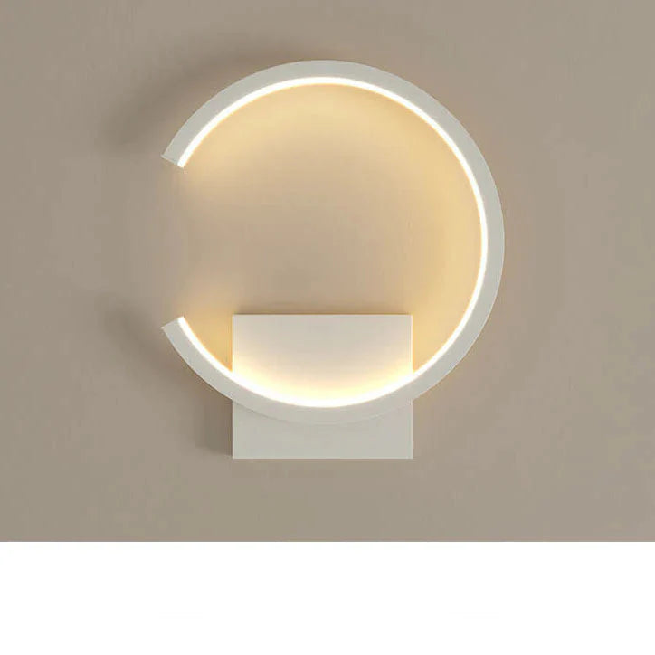 Runde LED-Wandleuchte