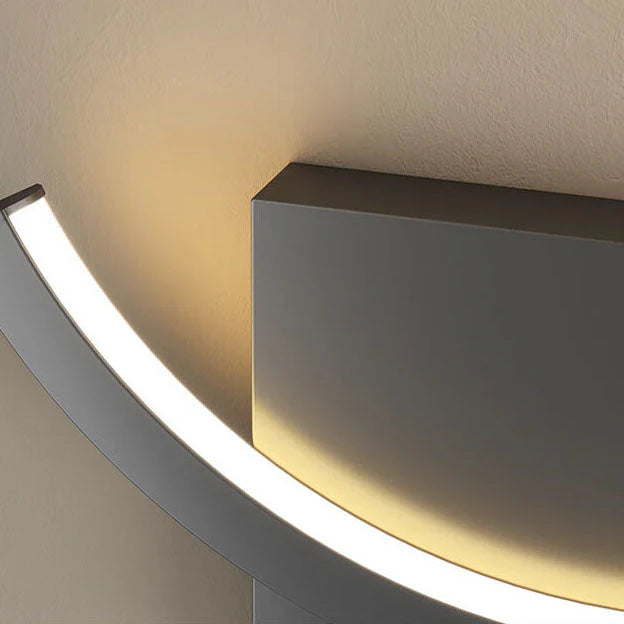 Runde LED-Wandleuchte
