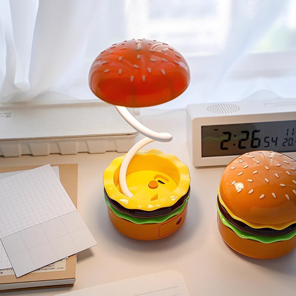 GlowBurger - Lustige und originelle hamburgerförmige Lampe