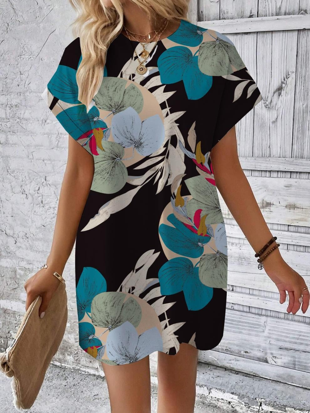 Dahlia - Strickkleid mit Taschen