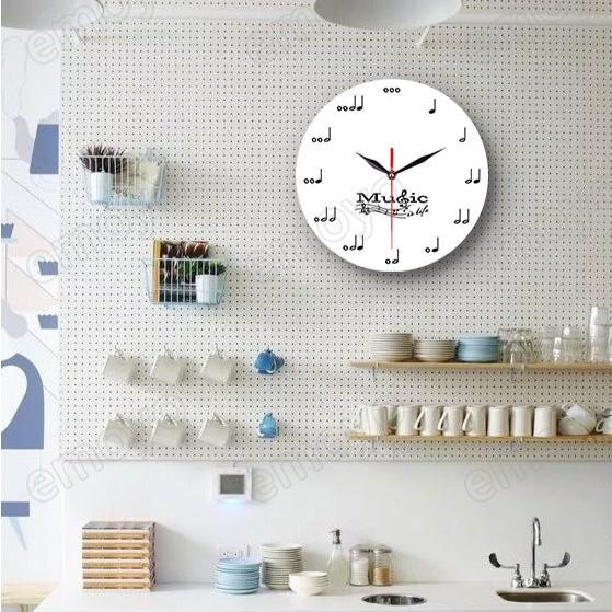 SymphonyStyle - Musiknoten Wanduhr