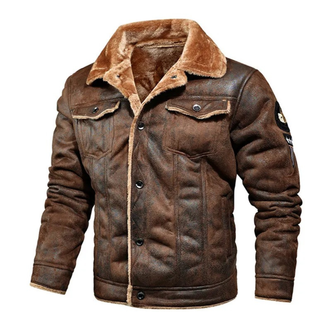 Logan Premium Lederjacke - stilvolle Wärme für jede Jahreszeit