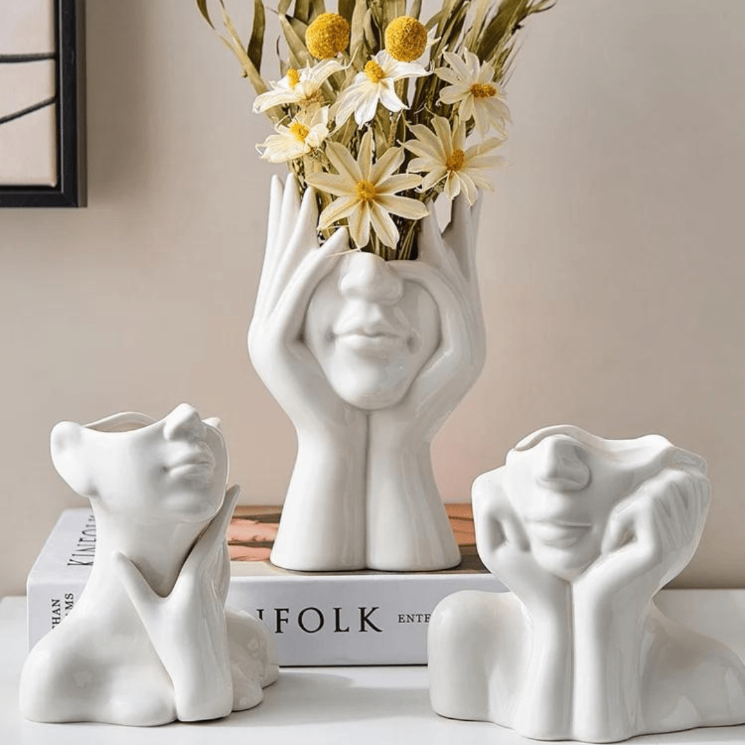 ClayLuxe Keramikvasen – Minimalistisches Design für ein stilvolles Zuhause