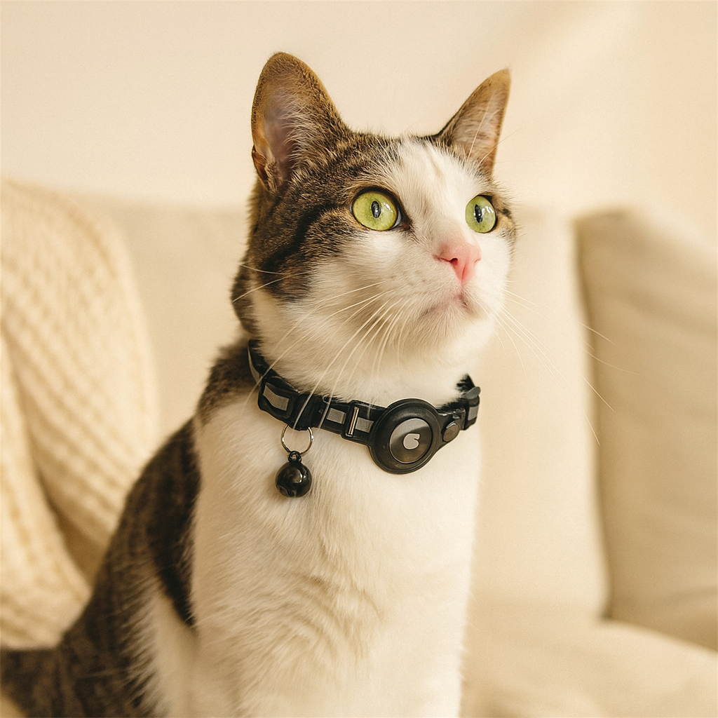 PetWay | Smartes GPS-Katzenhalsband mit Sicherheitsverschluss