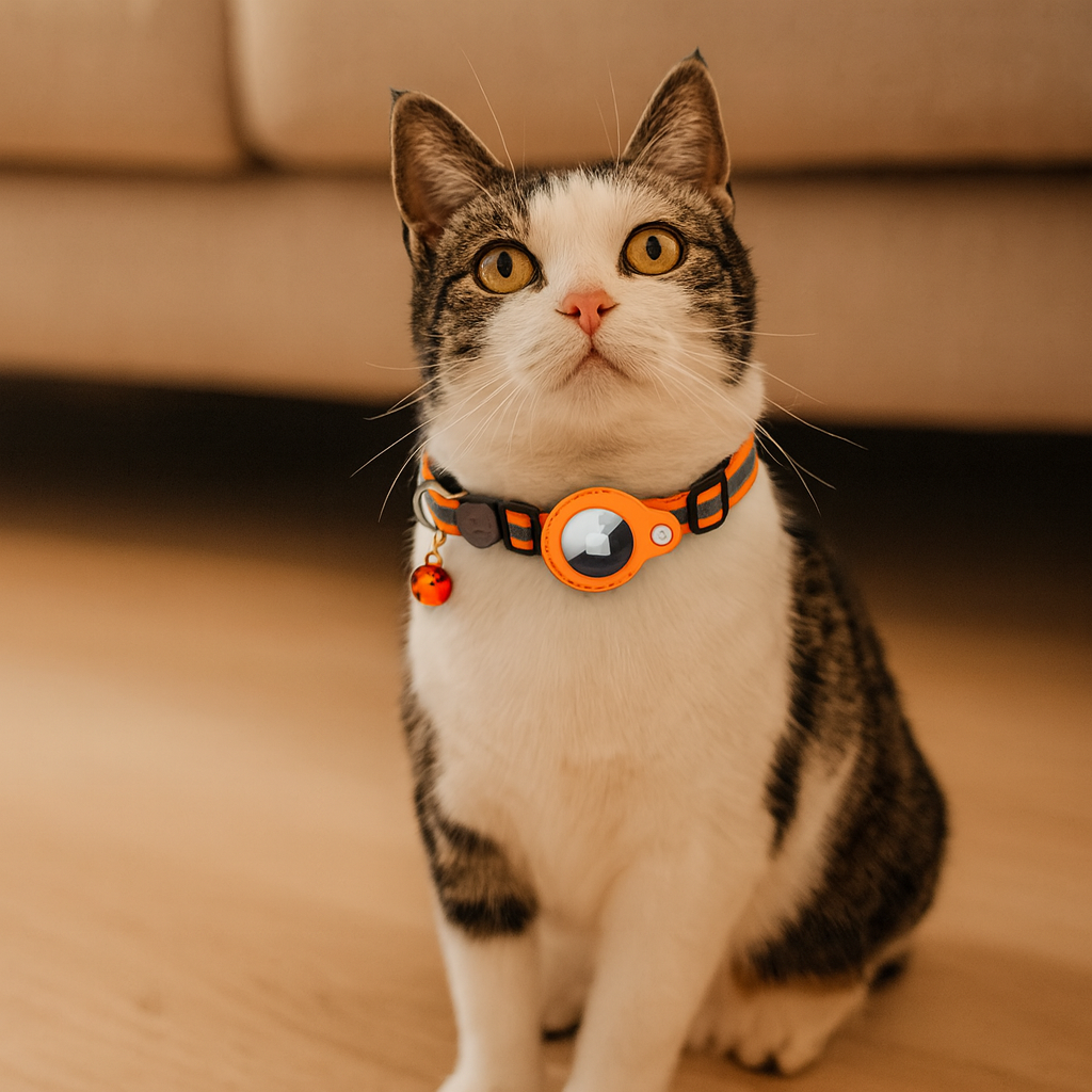 PetWay | Smartes GPS-Katzenhalsband mit Sicherheitsverschluss