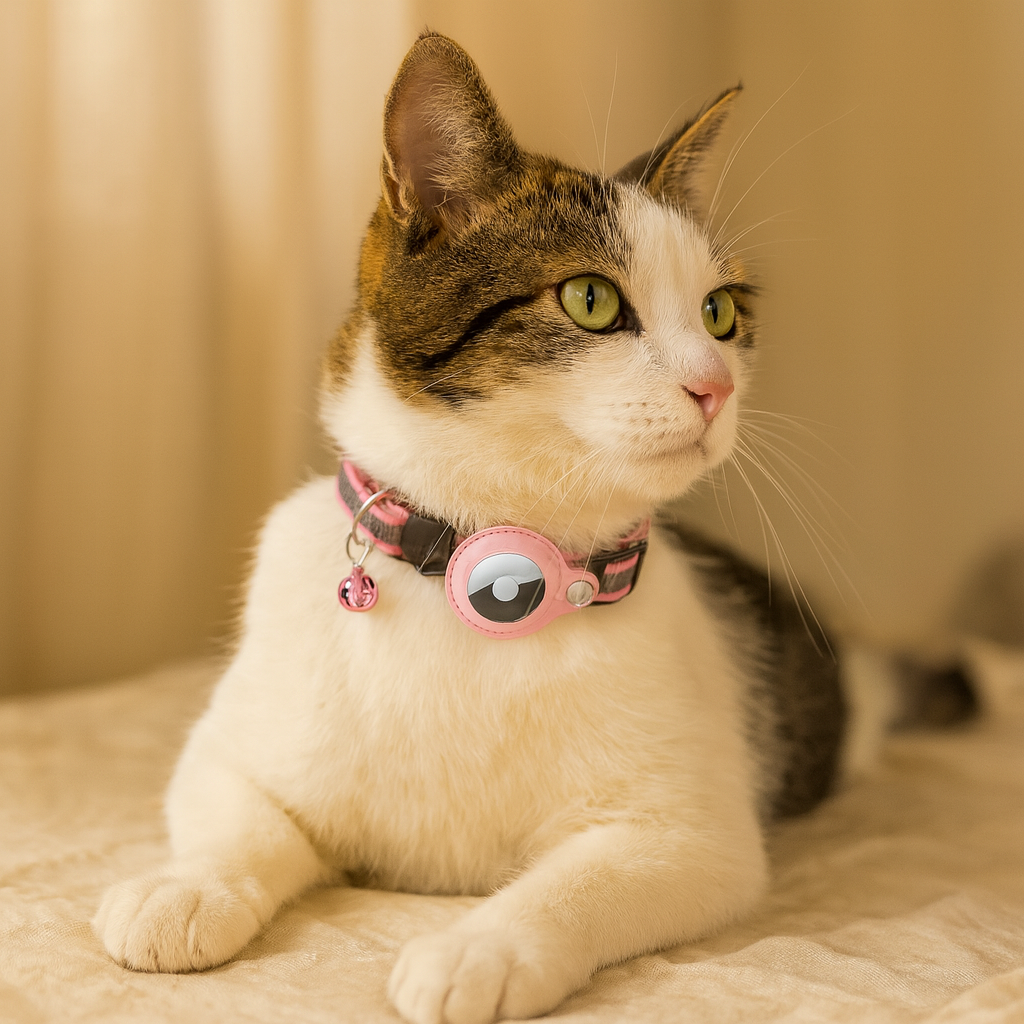 PetWay | Smartes GPS-Katzenhalsband mit Sicherheitsverschluss