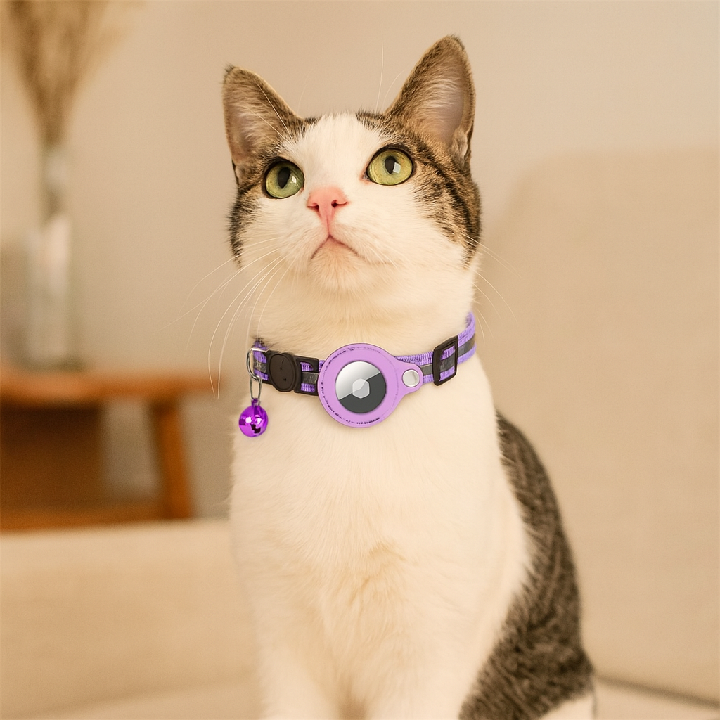 PetWay | Smartes GPS-Katzenhalsband mit Sicherheitsverschluss