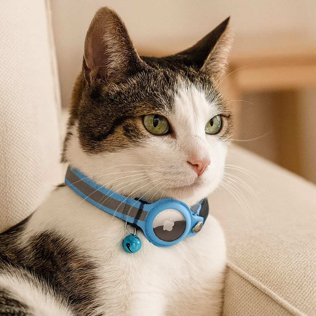 PetWay | Smartes GPS-Katzenhalsband mit Sicherheitsverschluss