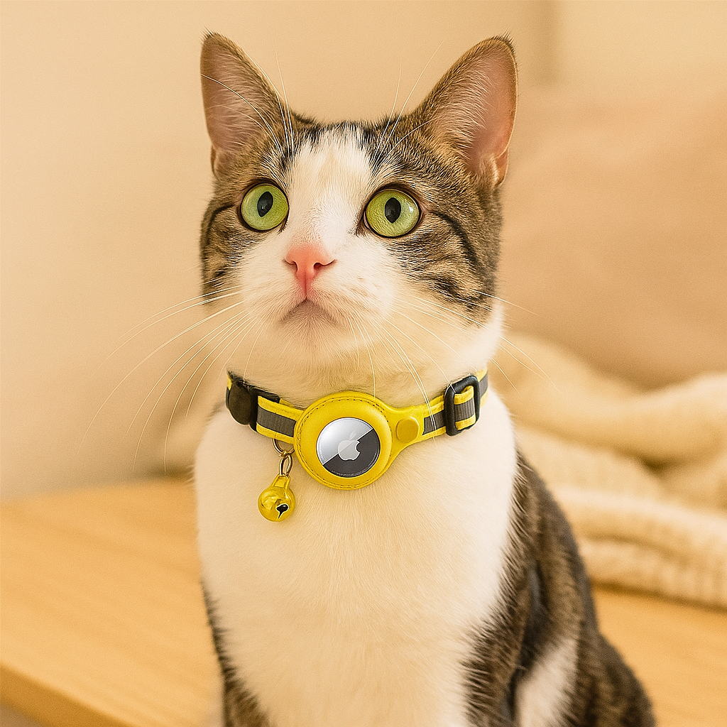 PetWay | Smartes GPS-Katzenhalsband mit Sicherheitsverschluss