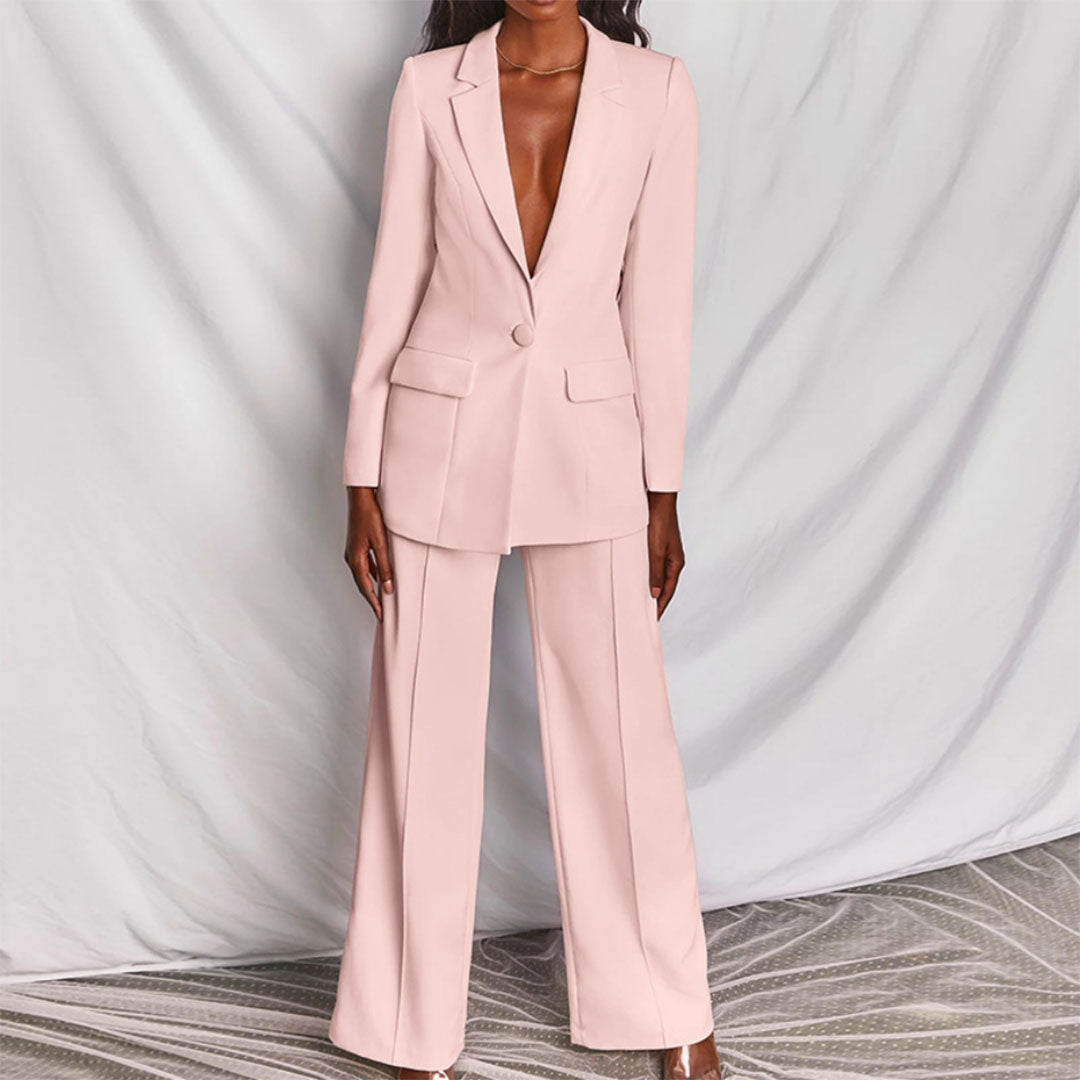 Ellie - Luxe Blazer & Hosen Set