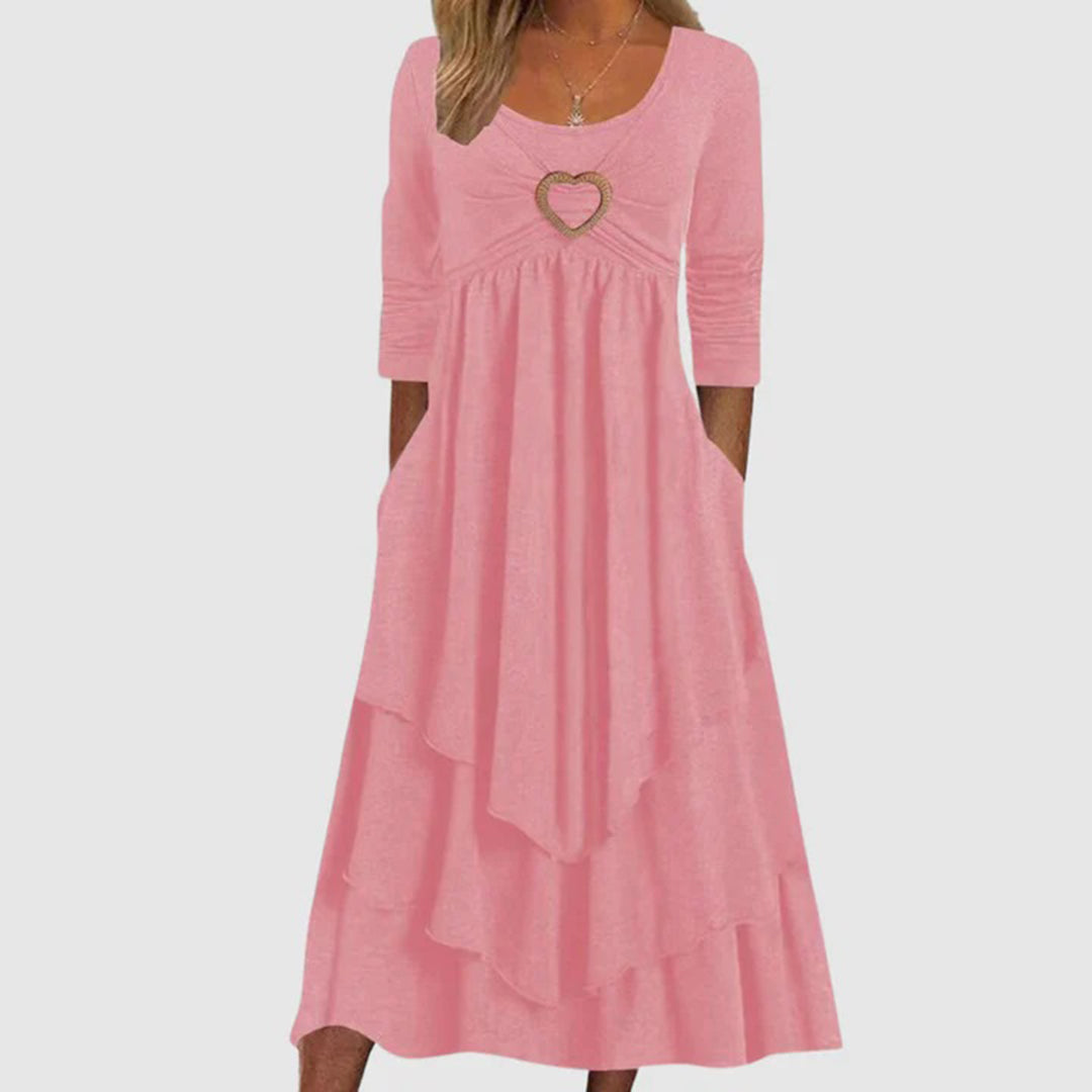 Juliza - Langes lässiges Kleid