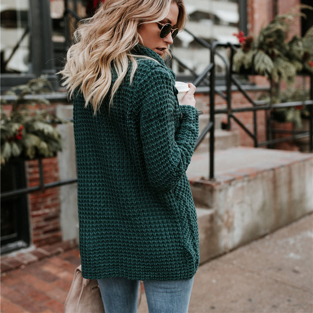 Fabiana | Damen Warm Gestrickter Pullover