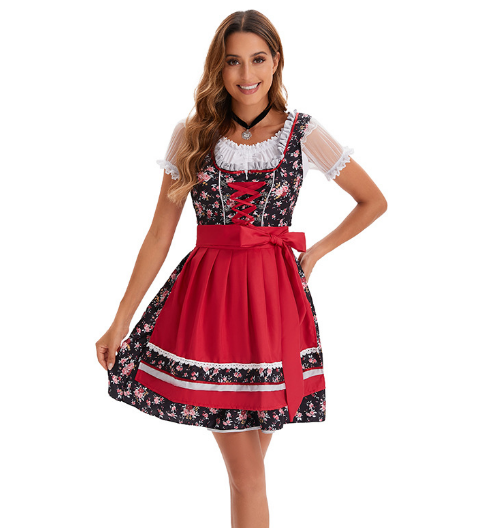 Frieda | Damen Elegantes Oktoberfest Dirndl Kleid | 2024