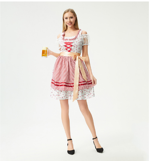 Frieda | Damen Elegantes Oktoberfest Dirndl Kleid | 2024