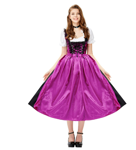 Livia | Damen Elegante Oktoberfest Dirndl Kleid | 2024