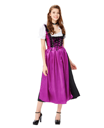 Livia | Damen Elegante Oktoberfest Dirndl Kleid | 2024