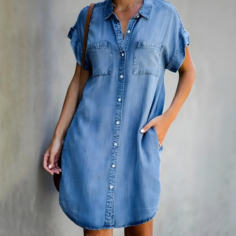 Ava Denim-Kleid