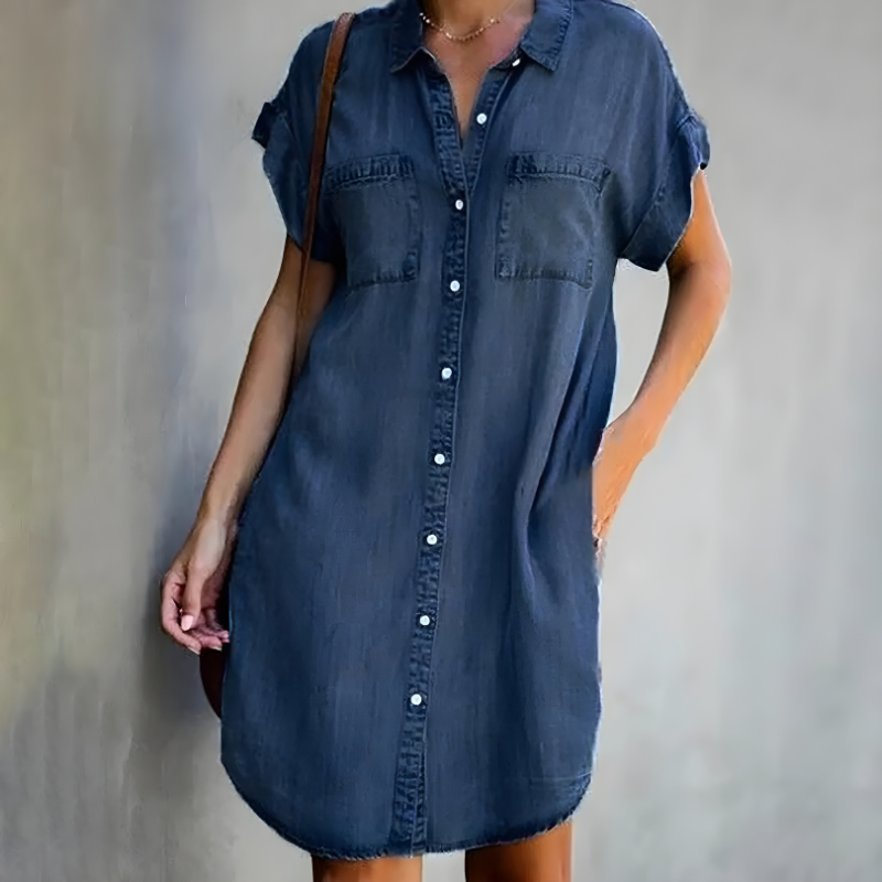 Ava Denim-Kleid